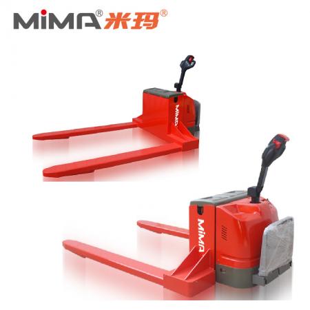 幅広フォーク付き3T電動パレットトラック